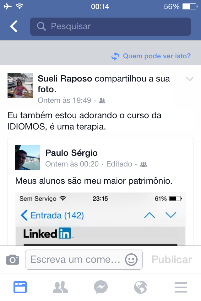 Depoimento original de Sueli Raposo