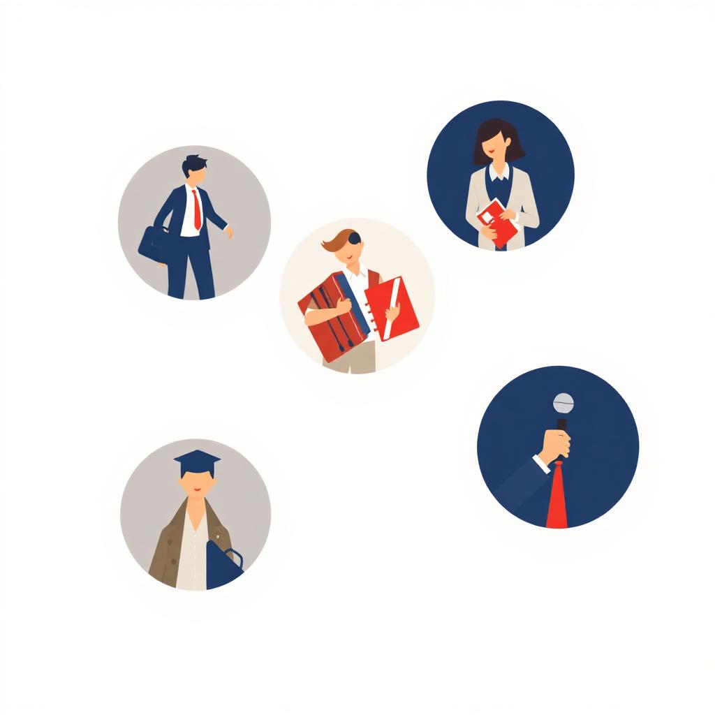 Ilustração representando diferentes perfis de alunos que se beneficiam do método